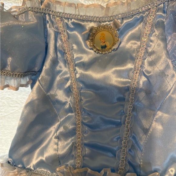 Cinderella Princess Party/Costume/Play Dress-Up /Halloween Dress Size 5/6 - Picture 3 of 13